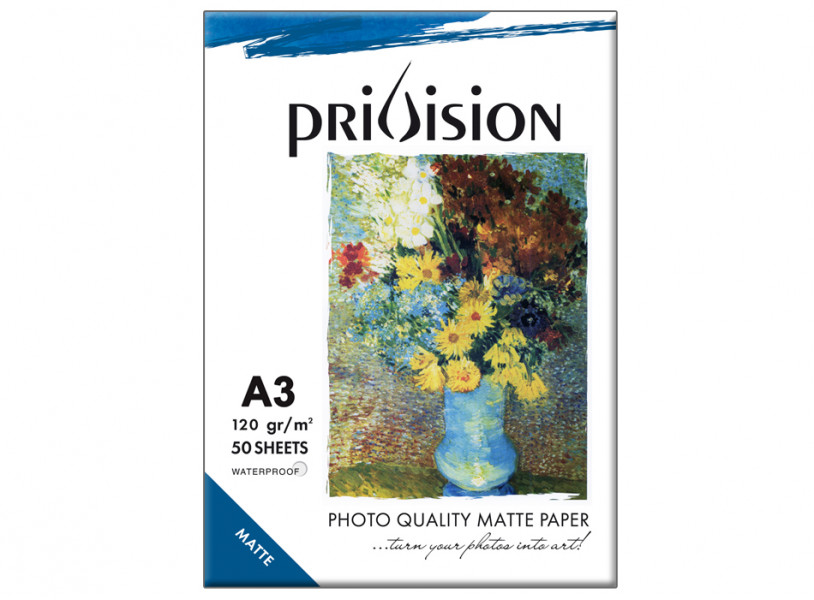 Fotopaber PRIVISION matt A3, 120g. 50l.